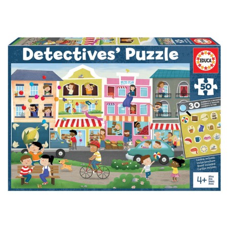 Puzzle Detectives Ciudad 50pzs