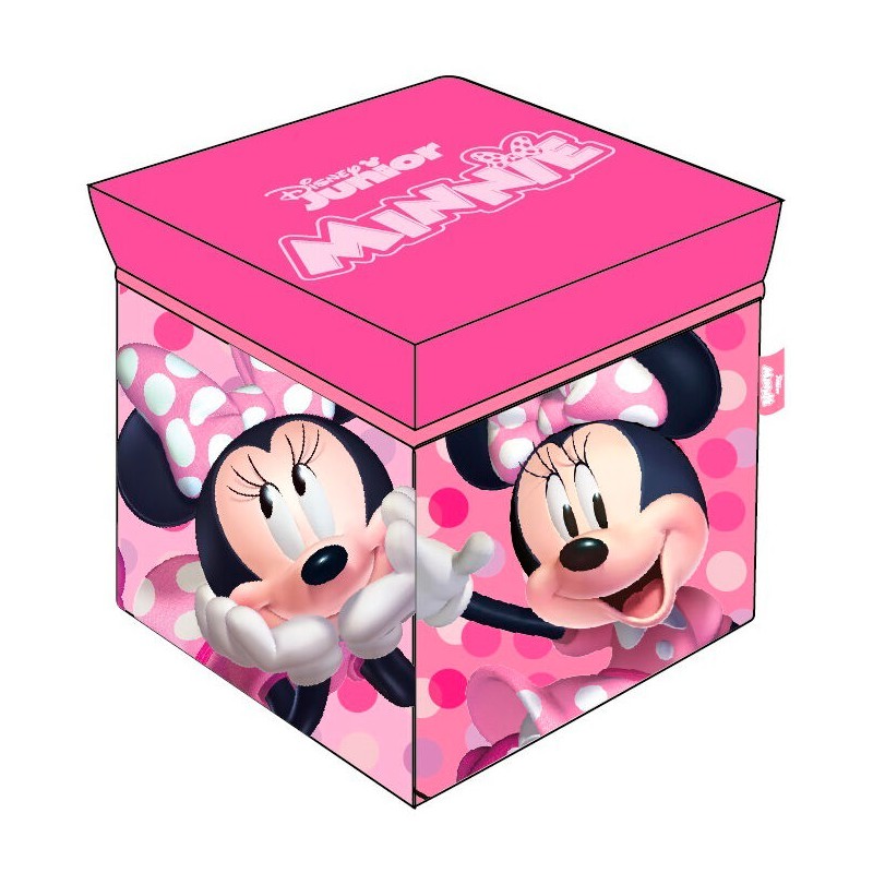 Cubo almacenaje Minnie Disney