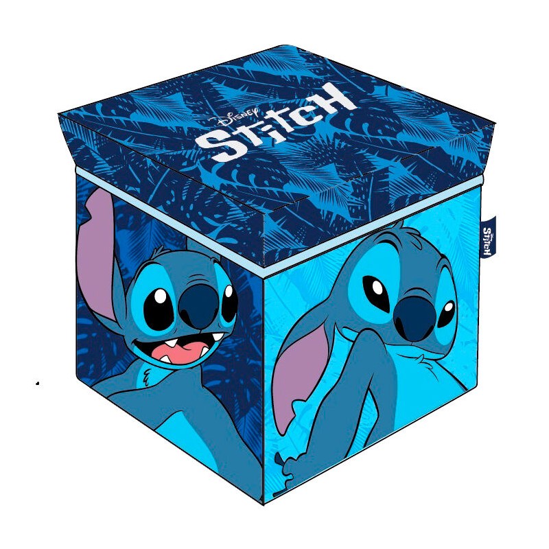 Cubo almacenaje Stitch Disney