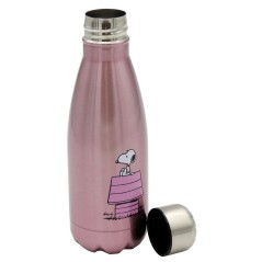 Botella acero inoxidable Caseta Rosa Snoopy 550ml