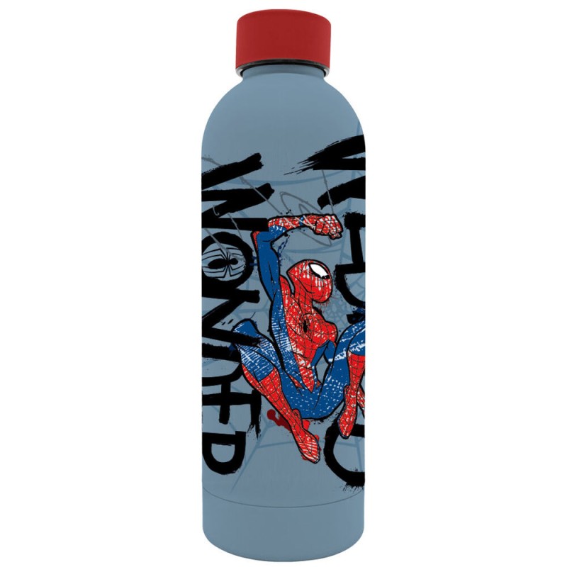 Botella aluminio Spiderman Marvel 500ml