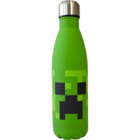 Botella Acero Inoxidable Minecraft 500ml