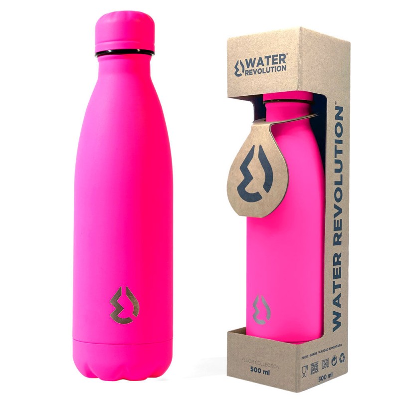 Botella Rosa Water Revolution 500ml