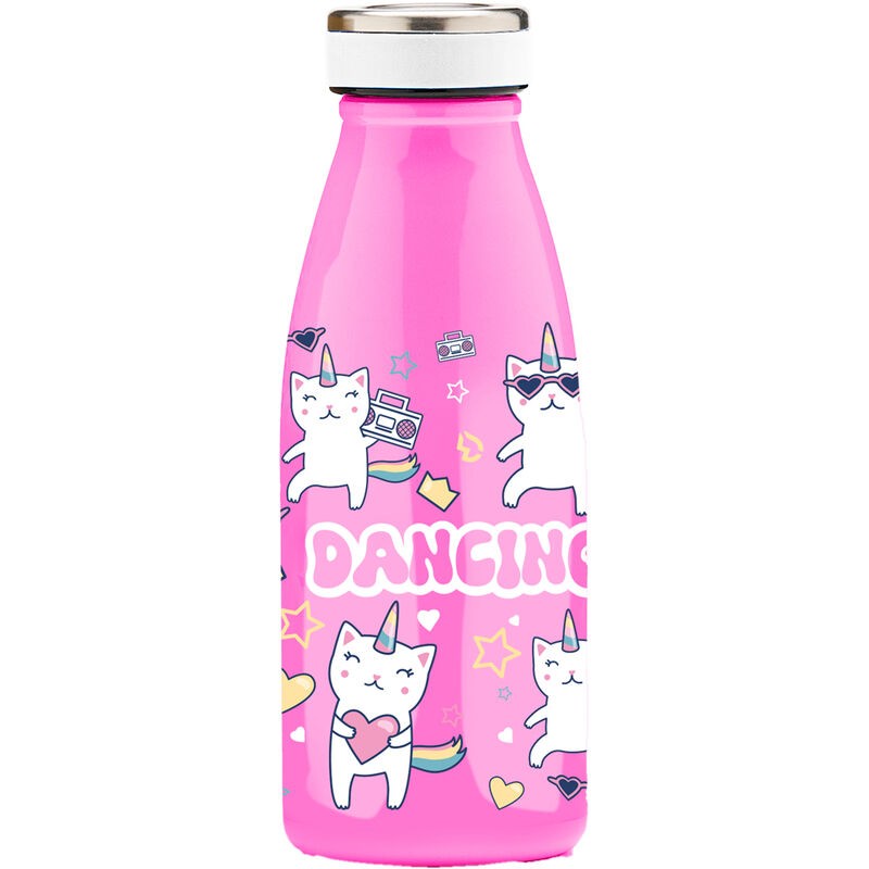 Botella Gatos Bailarines Water Revolution 350ml termo