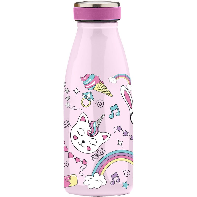 Botella Gatos Water Revolution 350ml termo