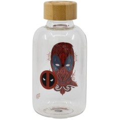 Botella cristal Deadpool Marvel 620ml