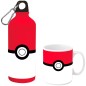 Set cantimplora aluminio + taza ceramica Pokemon