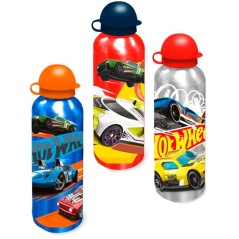 Cantimplora surtido aluminio Hot Wheels 500ml