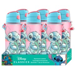 Cantimplora aluminio Stitch Disney 600ml