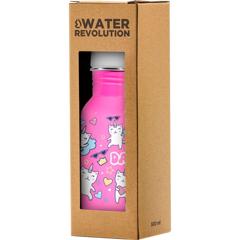 Cantimplora acero inoxidable Gatos Bailarines Water Revolution 500ml