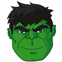 Cojin 3D Hulk Marvel