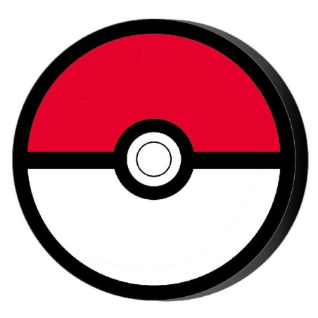 Cojin 3D Pokeball Pokemon