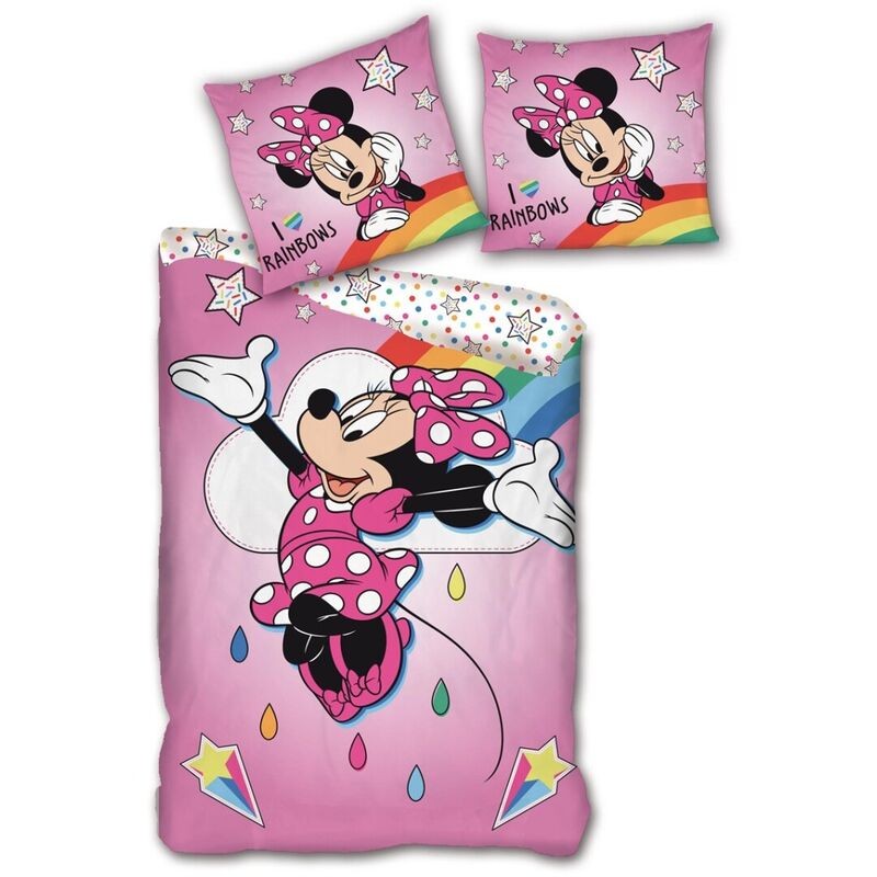 Funda nordica Minnie Disney cama 90cm microfibra