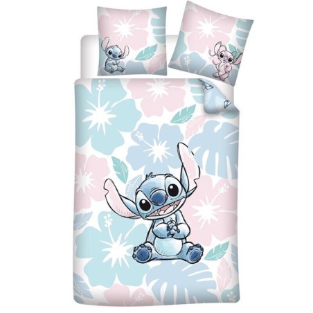 Funda nordica Stitch Disney cama 90cm policotton