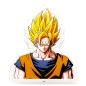 Lampara mural neon Goku Dragon Ball Z