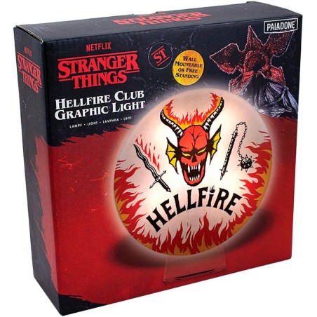 Lampara Hellfire Club Stranger Thing