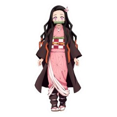 Lampara neon Nezuko Kamado Demon Slayer Kimetsu no Yaiba 40cm