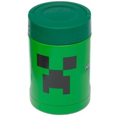 Fiambrera portatil Creeper Minecraft 500ml termo