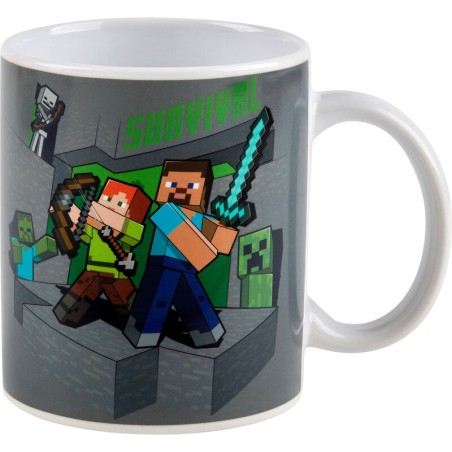 Taza Minecraft heat changing 325ml