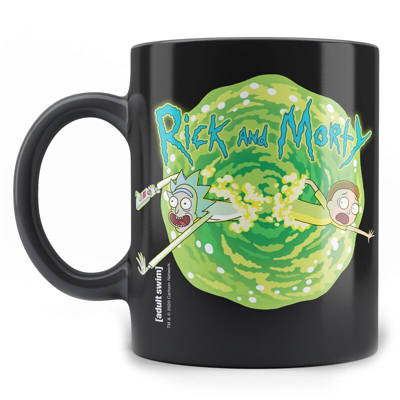 Taza Logo Rick and Morty