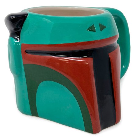 Taza 3D Boba Fett The Mandalorian Star Wars