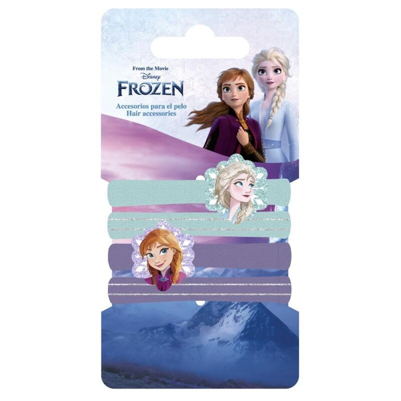 Blister 4 coleteros Frozen Disney