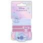 Blister 4 coleteros Angel & Stitch Disney