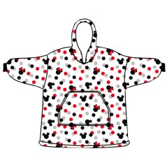 Bata sudadera oversize Minnie Disney coral infantil