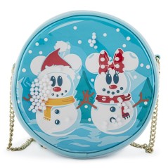 Bolso Mickey Minnie Snowman Disney Loungefly