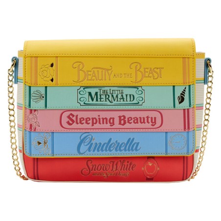 Bolso bandolera Libros Clasicos Princesas Disney Loungefly