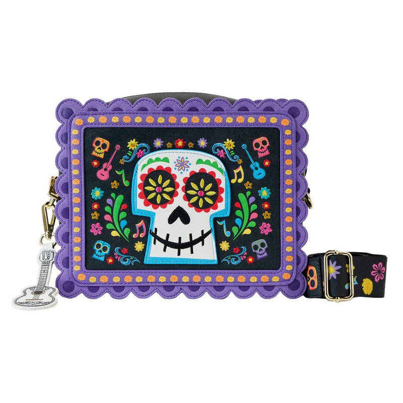 Bolso Miguel Calavera Floral Skull Coco Disney Loungefly