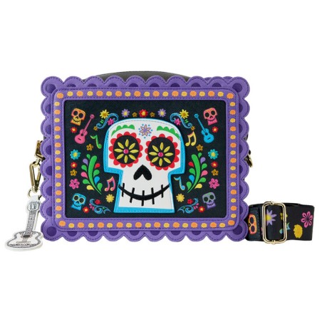 Bolso Miguel Calavera Floral Skull Coco Disney Loungefly