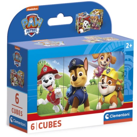 Puzzle cubo Patrulla Canina Paw Patrol 6pzs