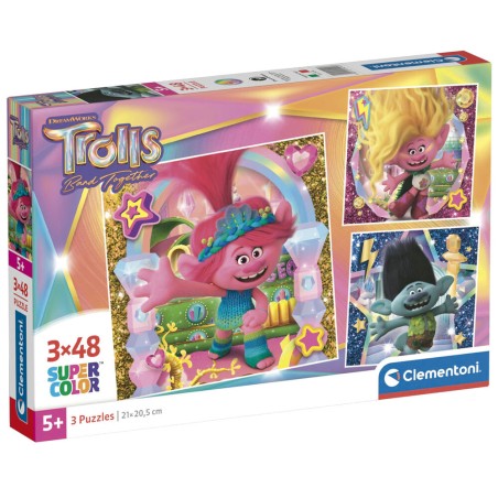 Puzzle Trolls 3 3x48pzs
