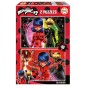 Puzzle Prodigiosa Ladybug 2x48pzs