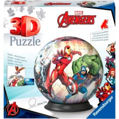 Puzzle 3D Los Vengadores Avengers Marvel 72pzs