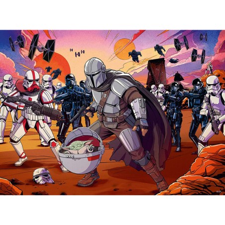 Puzzle The Mandalorian Star Wars 200pzs