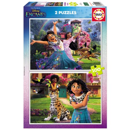 Puzzle Encanto Disney 2x100pzs