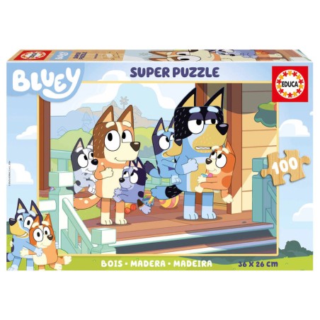 Puzzle Bluey madera 100pzs