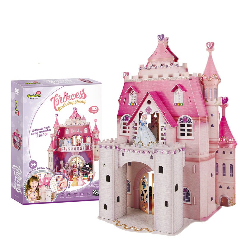 Puzzle 3D Fiesta de cumpleaños Princesa 95pzs