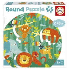 Puzzle Round La Selva 28pzs