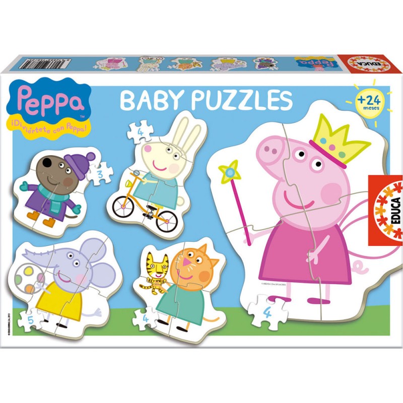 Puzzle Peppa Pig 3-5pzs