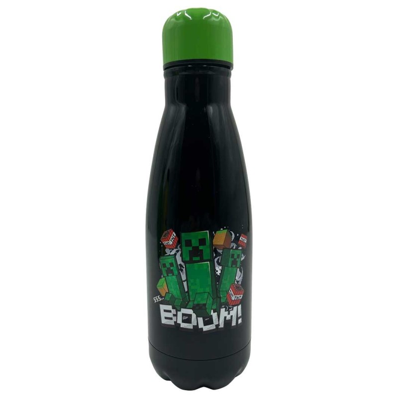 Cantimplora acero inoxidable Minecraft 500ml