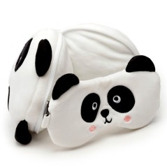 Almohada viaje antifaz Oso Panda Adoramals Relaxeazzz