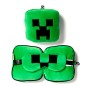 Almohada viaje antifaz Creeper Minecraft Relaxeazzz