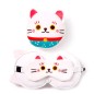 Almohada viaje antifaz Gato Maneki Neko Relaxeazzz