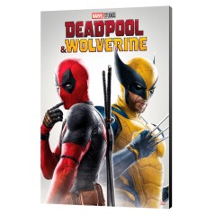 Cuadro madera Wolverine &38 Deadpool Marvel