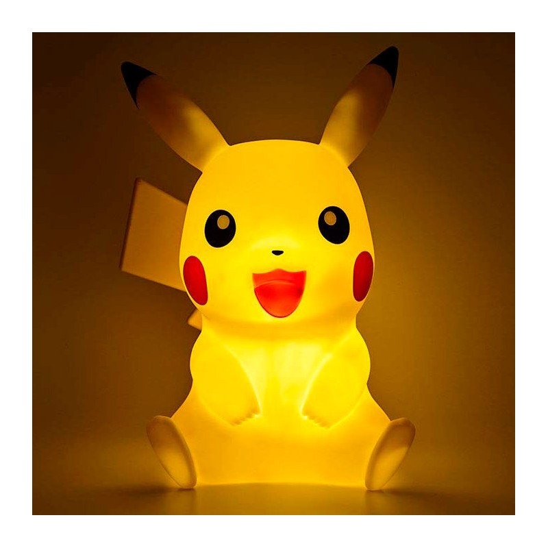 Lampara Led 3D Pikachu Pokemon 40cm