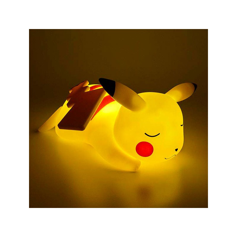 Lampara Led 3D Pikachu Durmiendo Pokemon