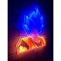 Lampara neon Goku Dragon Ball Z